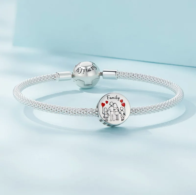 (image pour) Charm de style Pandora pour la famille - SCC2494 - Afficher 5