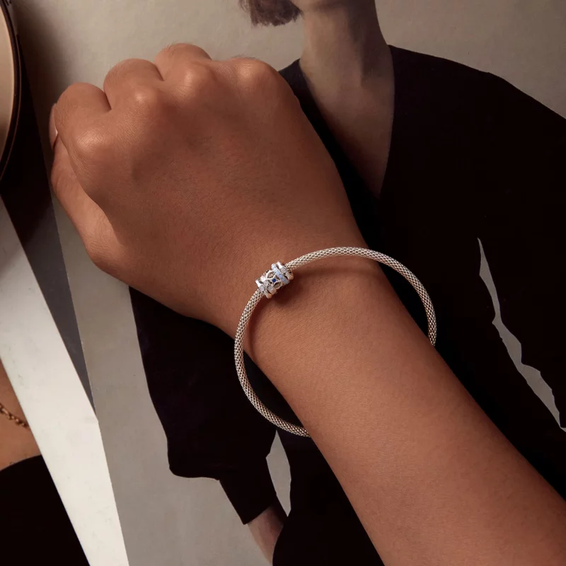 (image pour) Charm en forme d'étoile bleue de style Pandora - BSC919 - Afficher 6