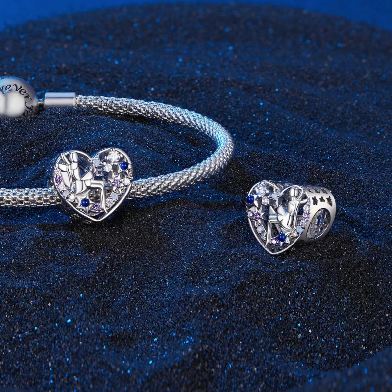 (image pour) Charm Pandora Style Elfe du Jour et de la Nuit - SCC2553 - Afficher 4