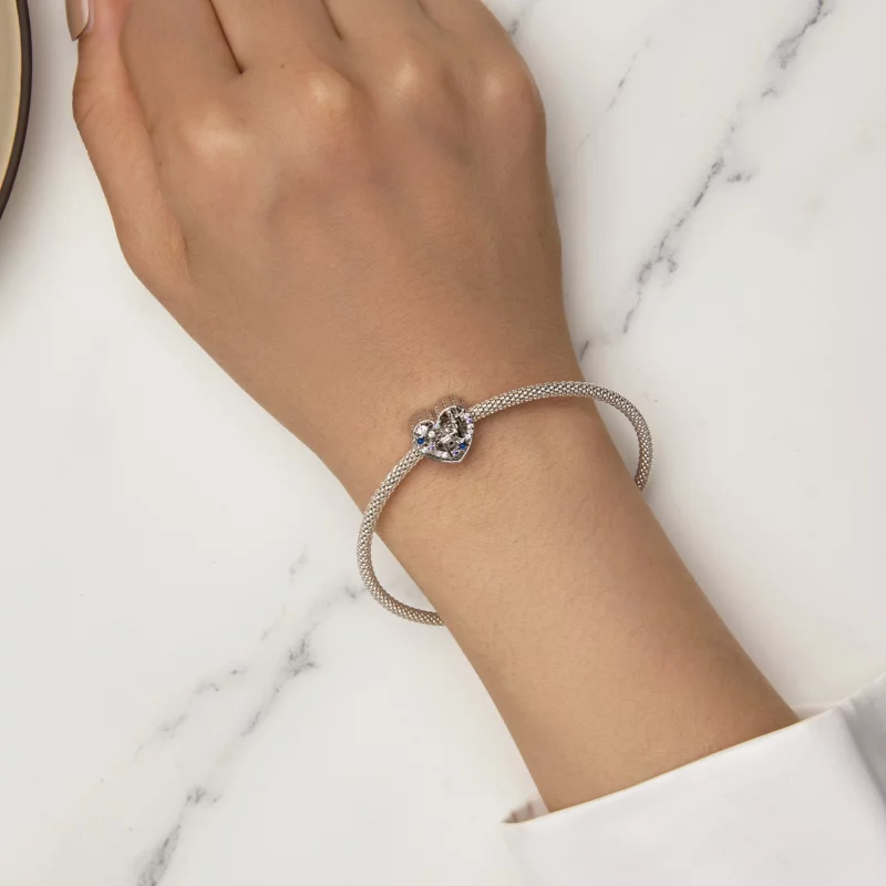 (image pour) Charm Pandora Style Elfe du Jour et de la Nuit - SCC2553 - Afficher 6