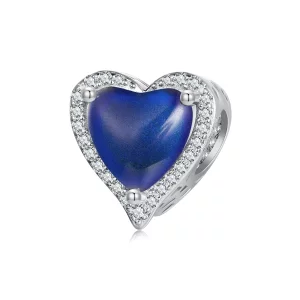 (image pour) Charm Pandora Style en Pierre d'Humeur Thermosensible - SCC2596