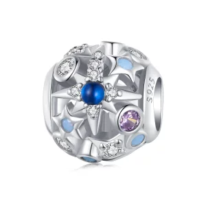 Charm Pandora Style Jour et Nuit Étoiles - SCC2554 (image pour) Charm Pandora Style Jour et Nuit Étoiles - SCC2554
