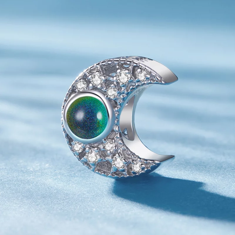 (image pour) Charm Pandora Style Thermosmell Lune - BSC902 - Afficher 3