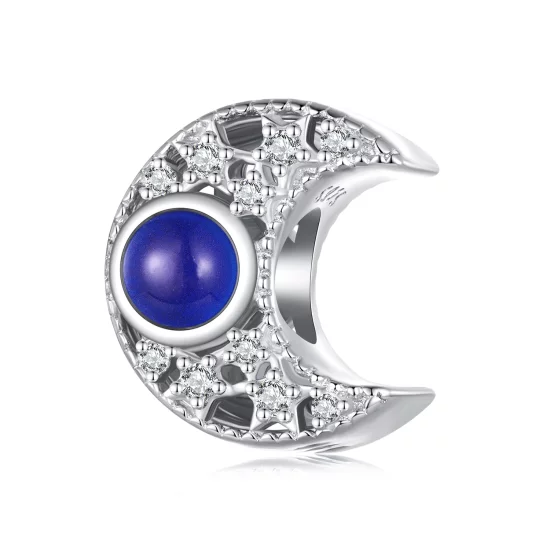 (image pour) Charm Pandora Style Thermosmell Lune - BSC902