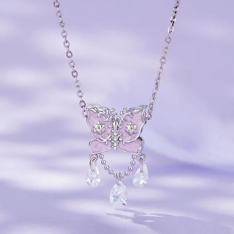(image pour) Charm papillon de style Pandora - SCC2543 - Afficher 2