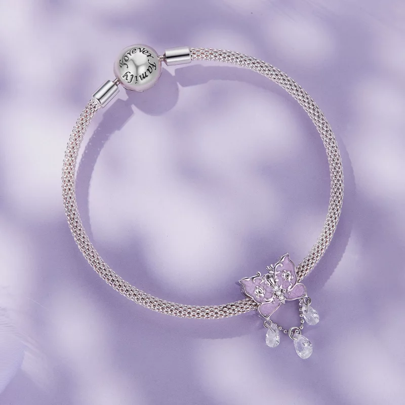(image pour) Charm papillon de style Pandora - SCC2543 - Afficher 3