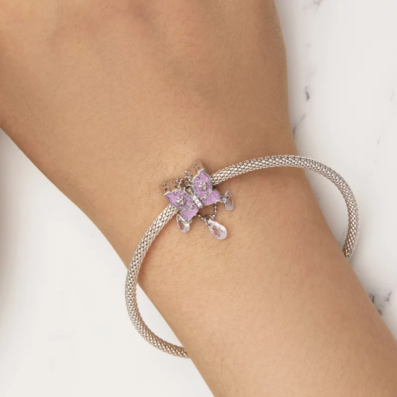 (image pour) Charm papillon de style Pandora - SCC2543 - Afficher 5