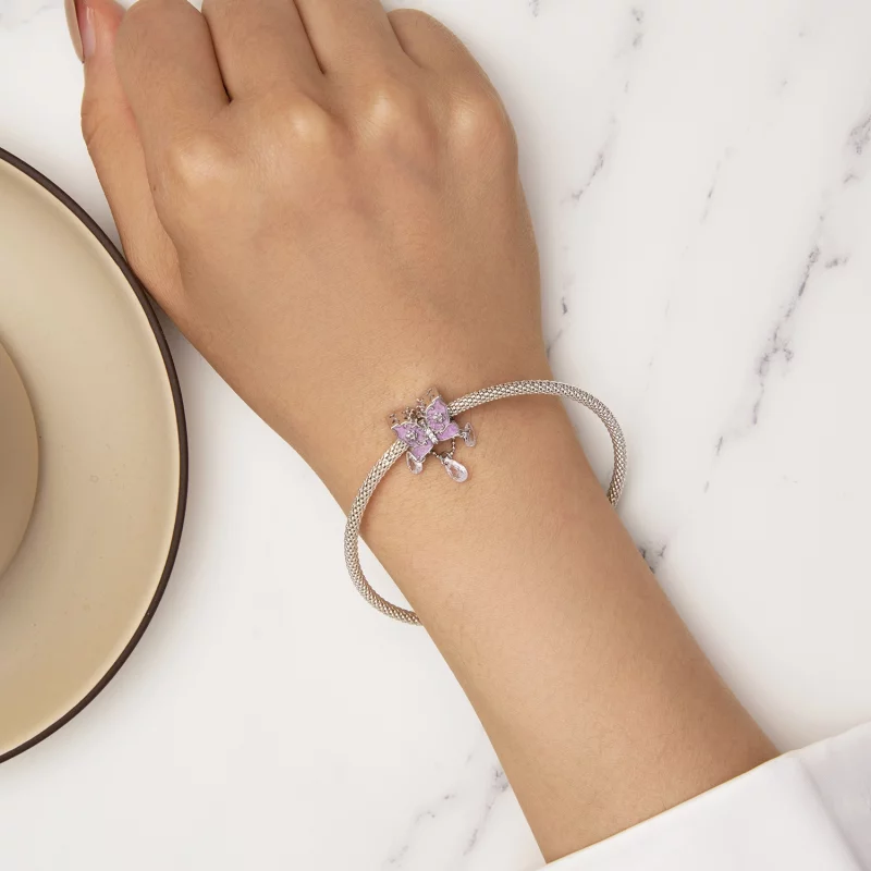 (image pour) Charm papillon de style Pandora - SCC2543 - Afficher 6