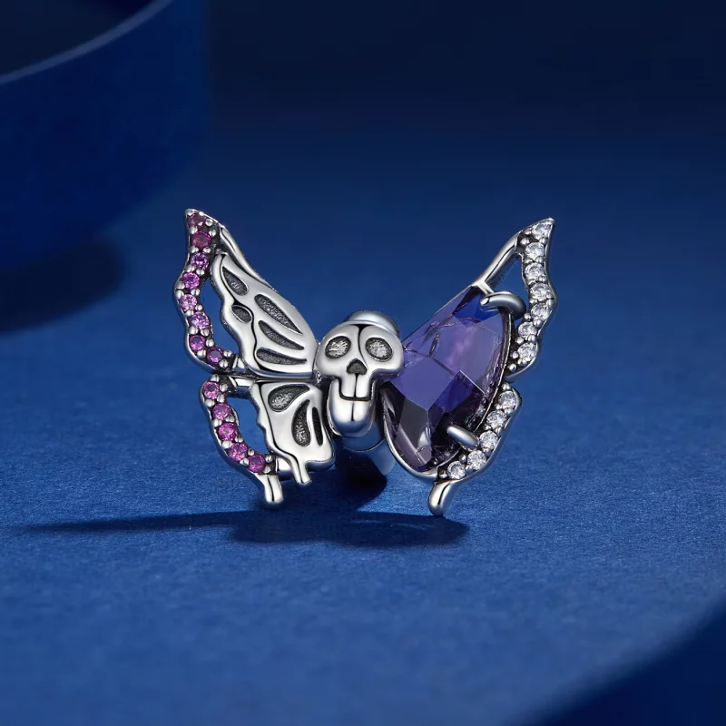(image pour) Charm papillon squelette de style Pandora - BSC911 - Afficher 2