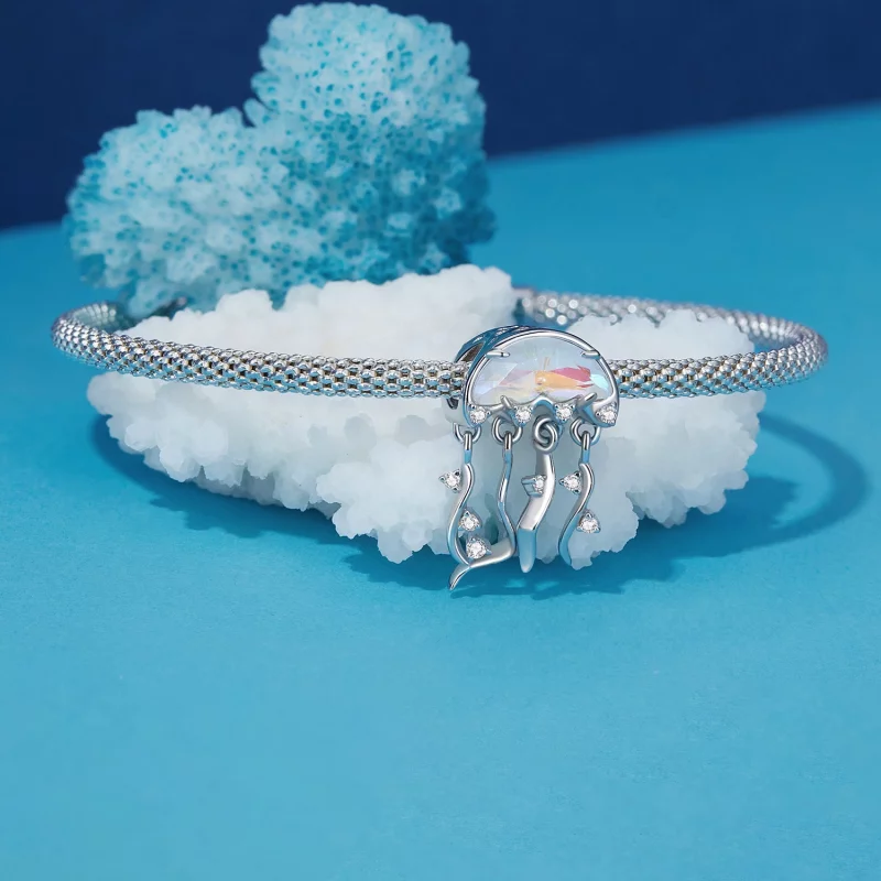 (image pour) Charm style méduse Pandora - BSC915 - Afficher 3