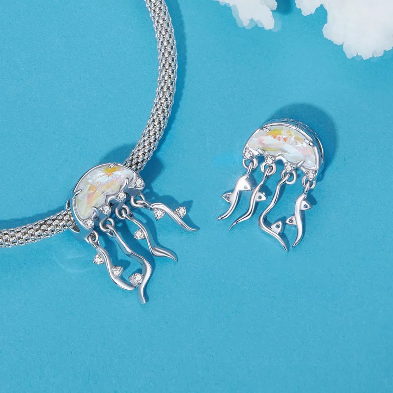 (image pour) Charm style méduse Pandora - BSC915 - Afficher 4