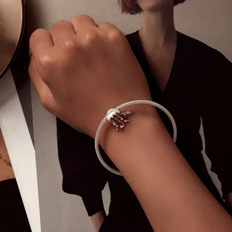 (image pour) Charm style méduse Pandora - BSC915 - Afficher 5