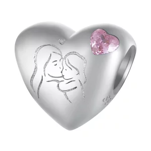 (image pour) Charm style Pandora Amour Maternel - BSC827