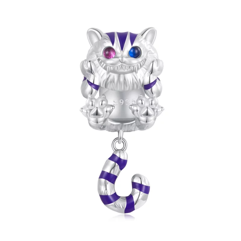 (image pour) Charm style Pandora en forme de chat fantastique - SCC2529