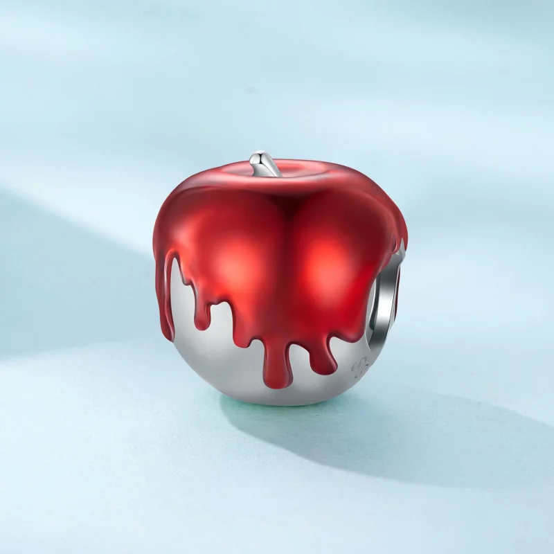 (image pour) Charm style Pandora en forme de pomme - SCC2644 - Afficher 2
