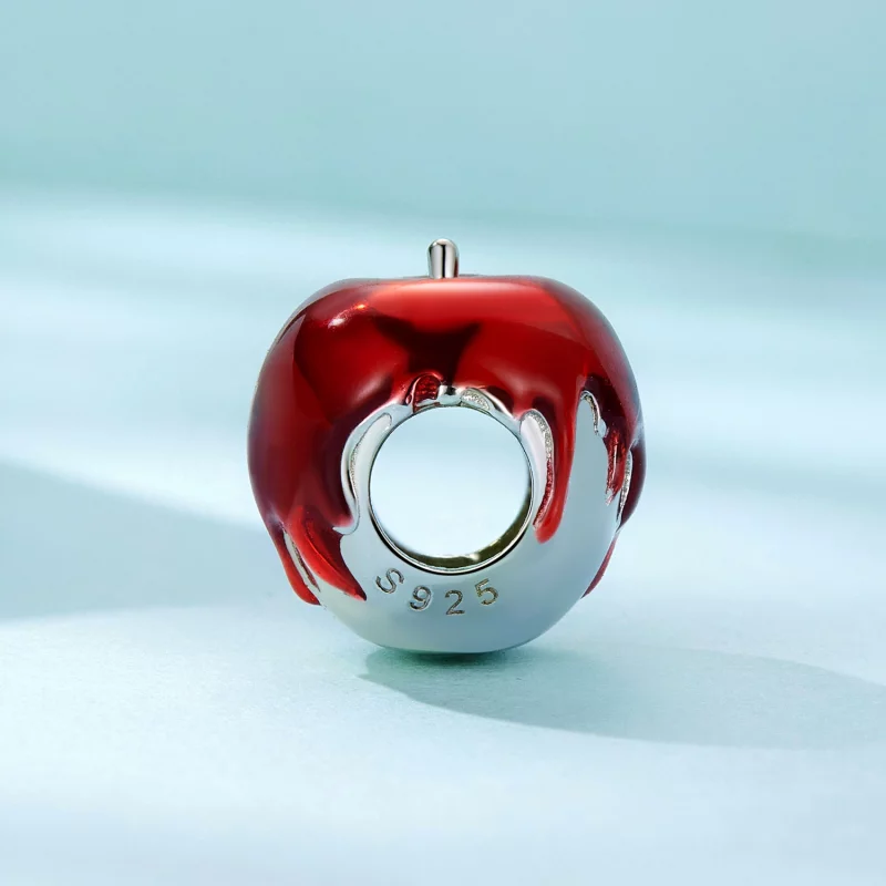 (image pour) Charm style Pandora en forme de pomme - SCC2644 - Afficher 3