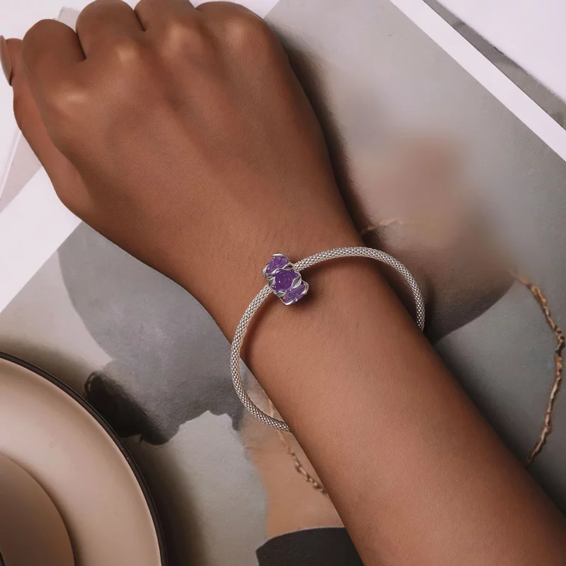 (image pour) Charm style Pandora en rose - SCC2602 - Afficher 9