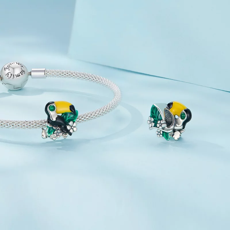 (image pour) Charm style Pandora Jungle Toucan - SCC2520 - Afficher 4