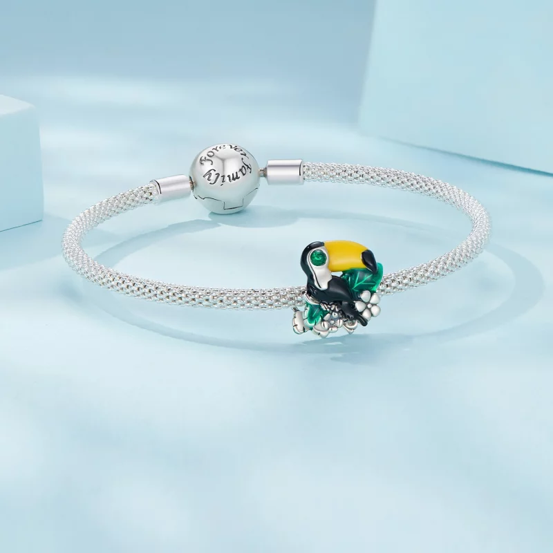 (image pour) Charm style Pandora Jungle Toucan - SCC2520 - Afficher 5