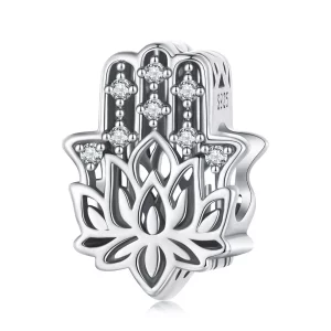 (image pour) Charm style Pandora Main de Fatima - SCC2628