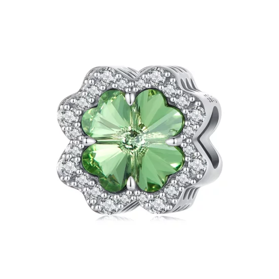 (image pour) Charm style Pandora à quatre feuilles - SCC2622