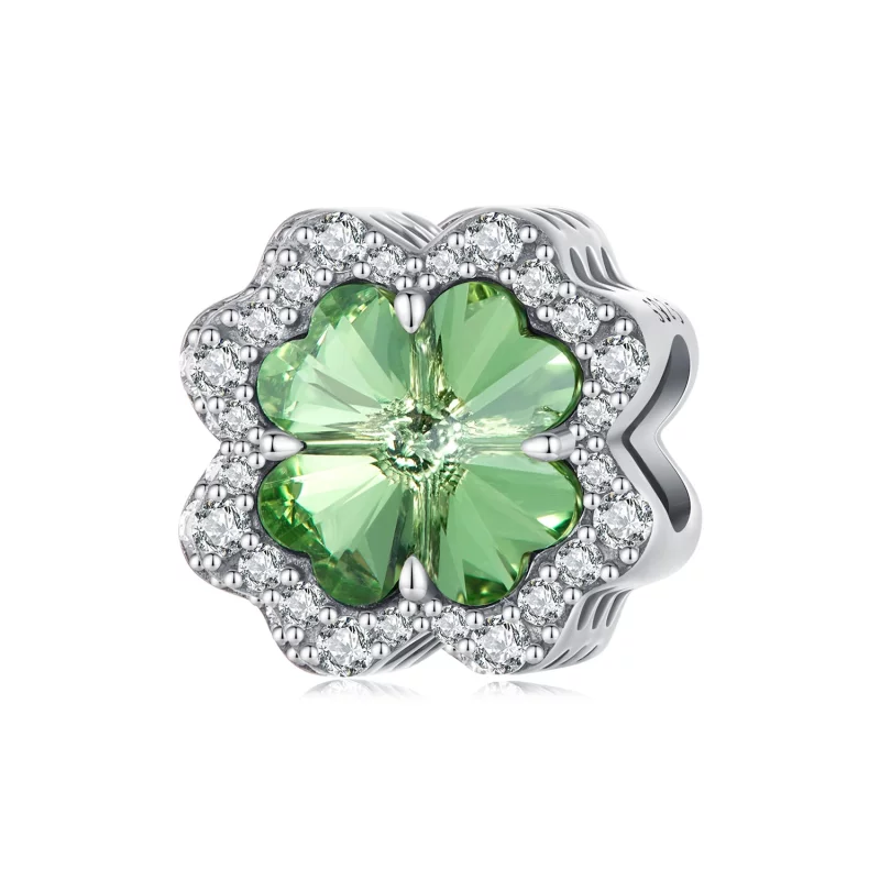 (image pour) Charm style Pandora à quatre feuilles - SCC2622