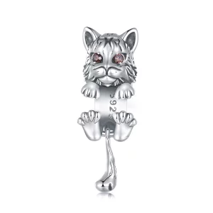 Charm style Pandora représentant un lynx - SCC2633 (image pour) Charm style Pandora représentant un lynx - SCC2633