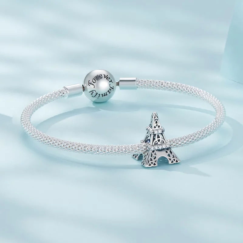 (image pour) Charm style Pandora Tour Eiffel - SCC2465 - Afficher 5