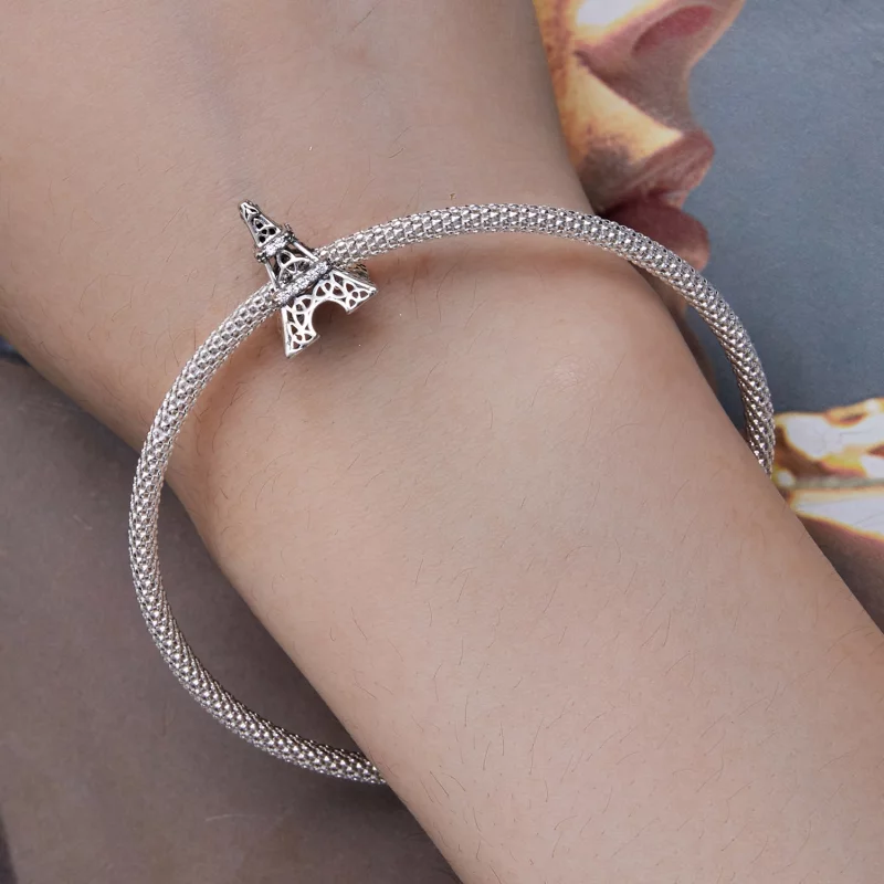 (image pour) Charm style Pandora Tour Eiffel - SCC2465 - Afficher 6
