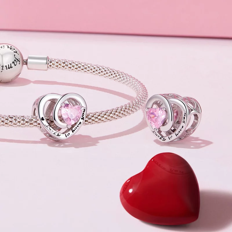 (image pour) Charme de gratitude de style Pandora - BSC921 - Afficher 4