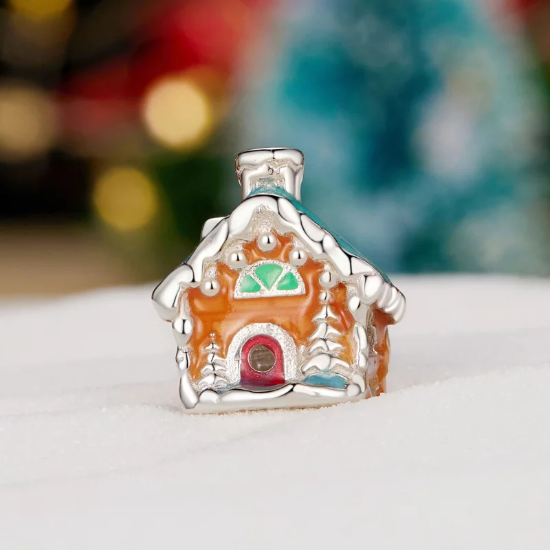 (image pour) Charme de maison lumineuse Pandora Style pour la veille de Noël - SCC2646 - Afficher 2