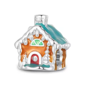 (image pour) Charme de maison lumineuse Pandora Style pour la veille de Noël - SCC2646