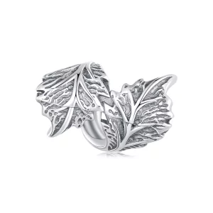 (image pour) Charme de style Pandora en forme de feuille - SCC2575