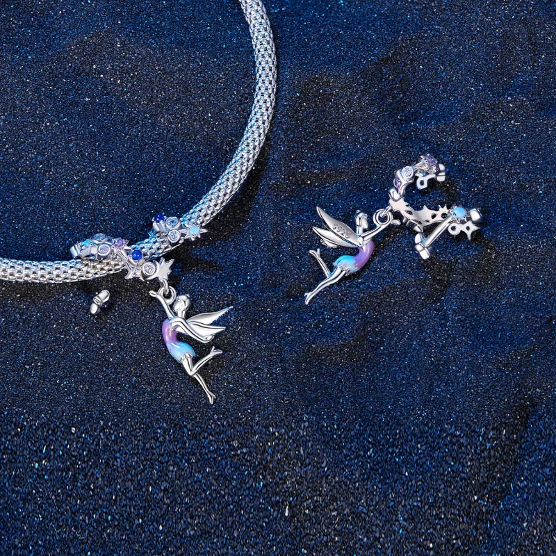 (image pour) Charme Elfe Jour et Nuit de style Pandora - SCC2552 - Afficher 4