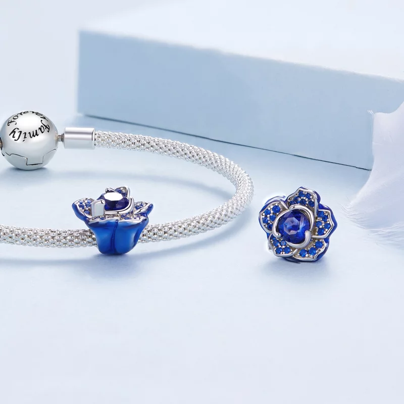(image pour) Charme Enchanteresse Bleu de style Pandora - BSC879 - Afficher 4