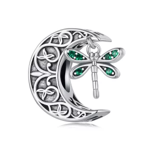 (image pour) Charme Papillon Lune de style Pandora - SCC2605