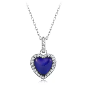 (image pour) Collier Cœur Émotionnel de style Pandora - BSN344