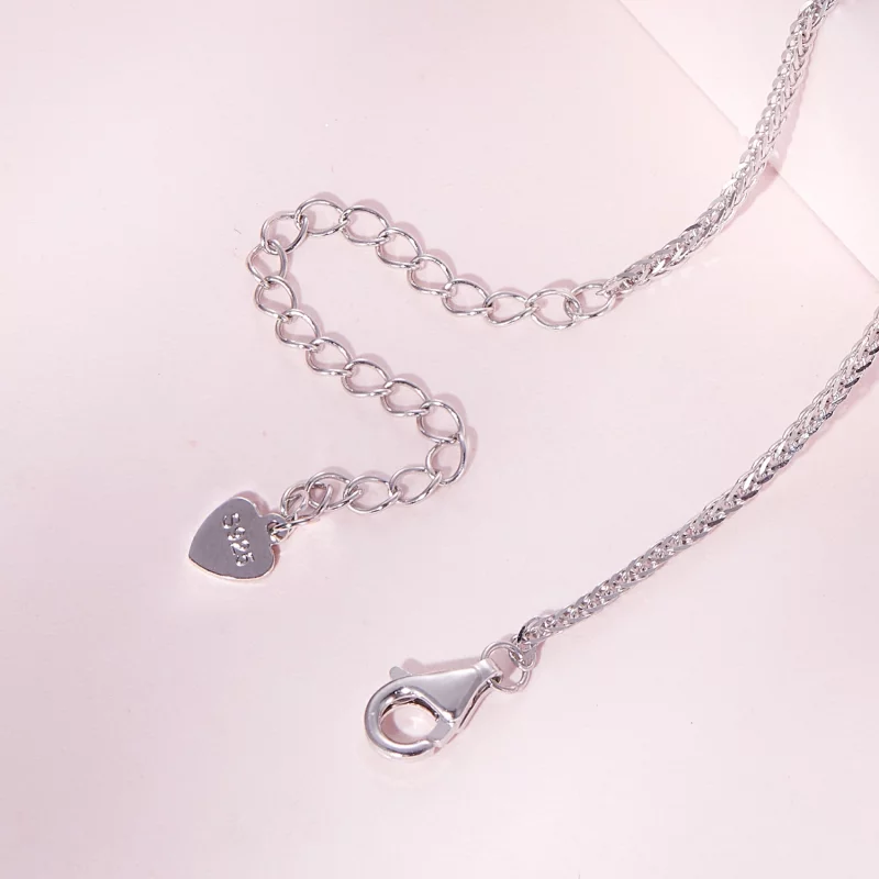 (image pour) Collier empreinte de pied style Pandora - SCN497 - Afficher 5