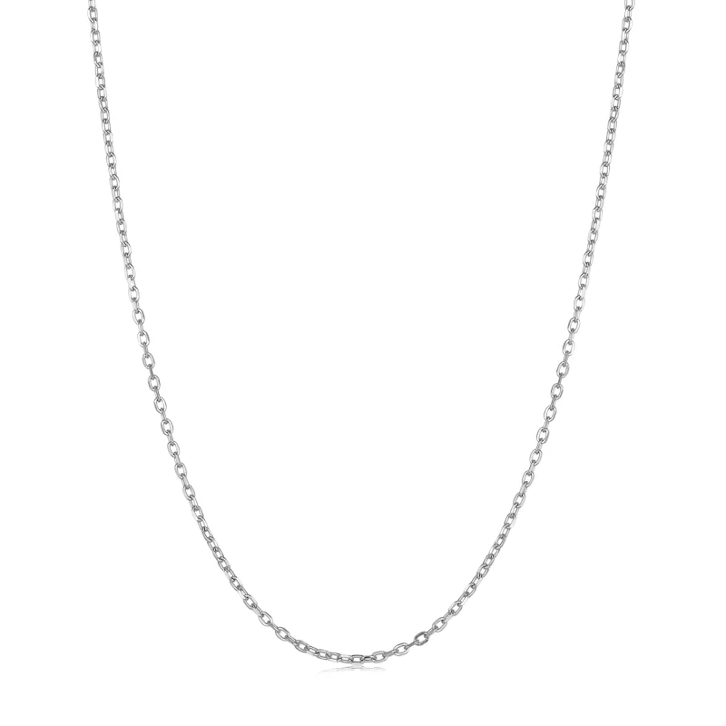 (image pour) Collier en argent style Pandora simple - SCA018 - Afficher 3