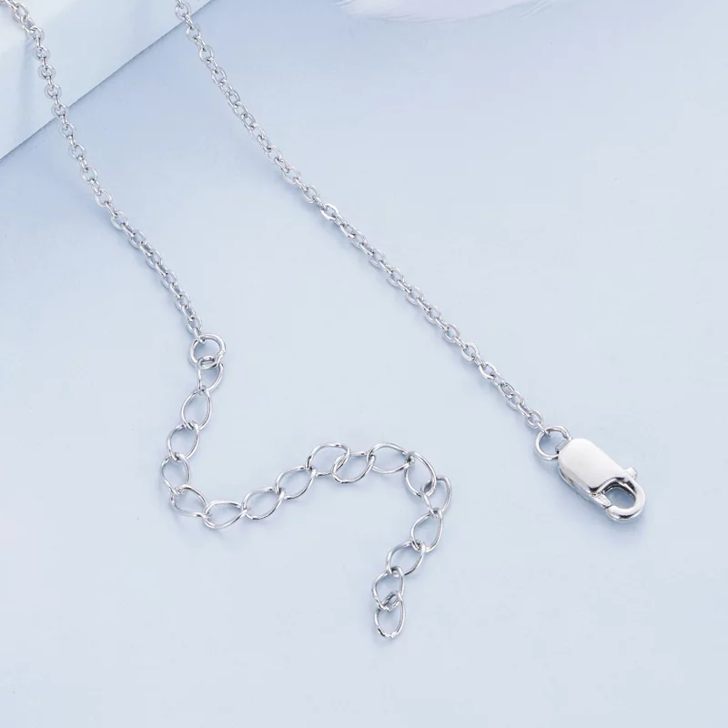 (image pour) Collier en plume de style Pandora - BSN346 - Afficher 4