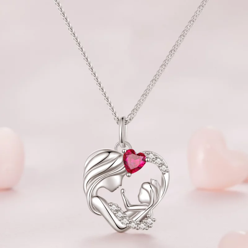 (image pour) Collier Pandora Style Mère et Fils - BSN323 - Afficher 3