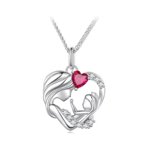 Collier Pandora Style Mère et Fils - BSN323 (image pour) Collier Pandora Style Mère et Fils - BSN323