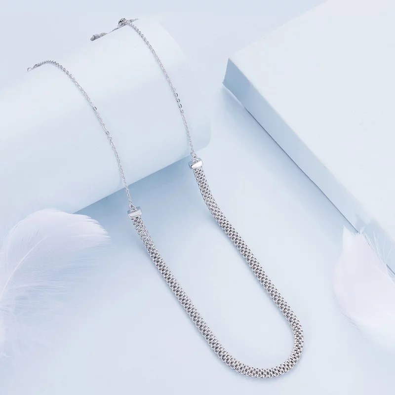 (image pour) Collier à pendentif de style Pandora - BSA003 - Afficher 2