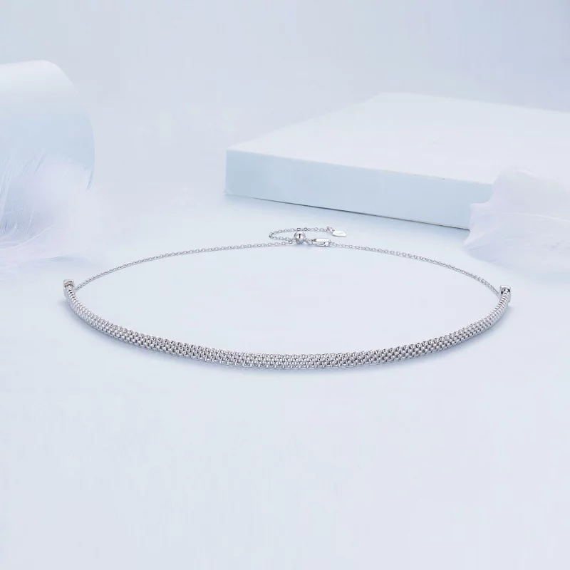 (image pour) Collier à pendentif de style Pandora - BSA003 - Afficher 3