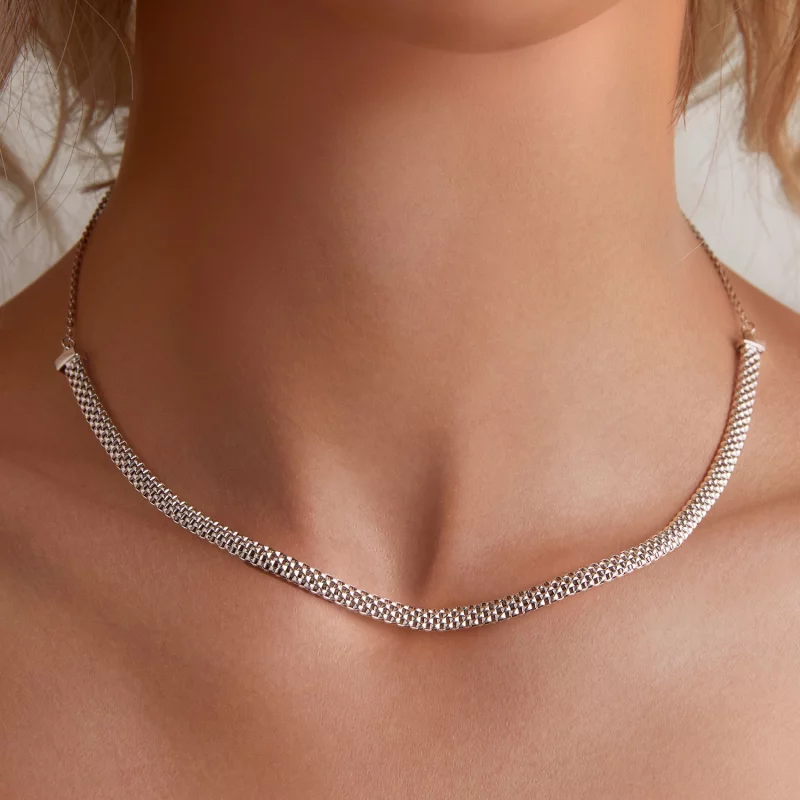 (image pour) Collier à pendentif de style Pandora - BSA003 - Afficher 5