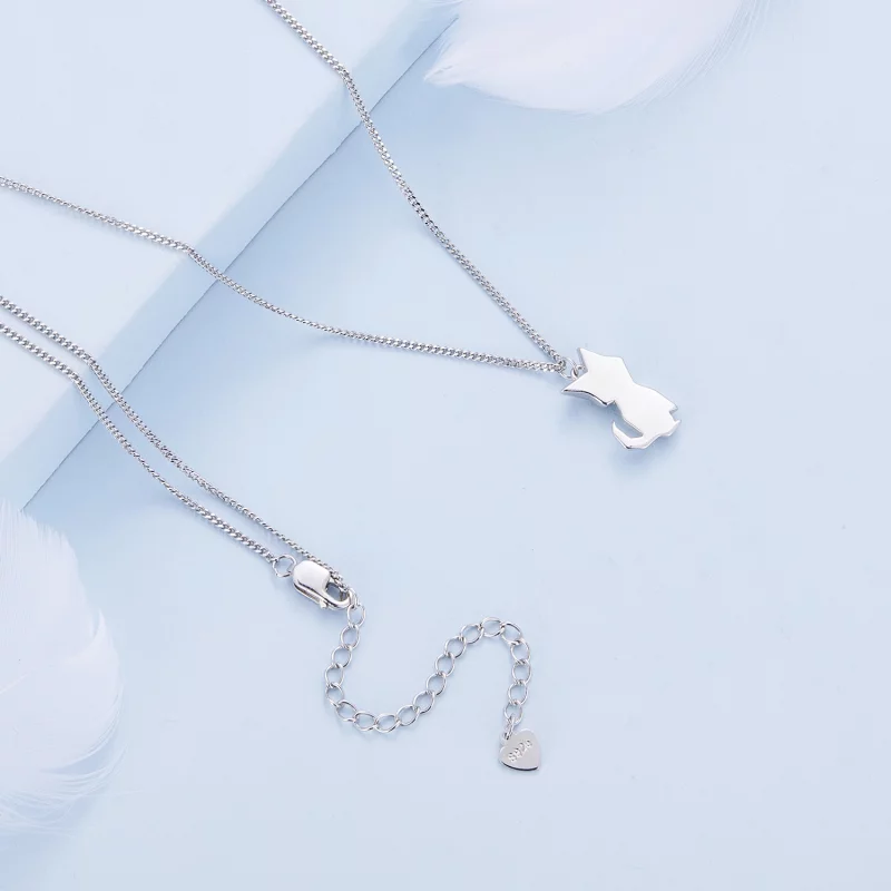 (image pour) Collier Petit Renard de style Pandora - BSN319 - Afficher 4