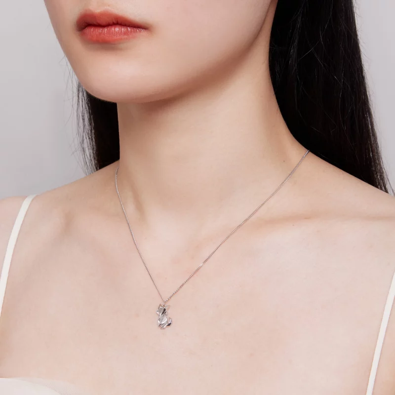 (image pour) Collier Petit Renard de style Pandora - BSN319 - Afficher 8