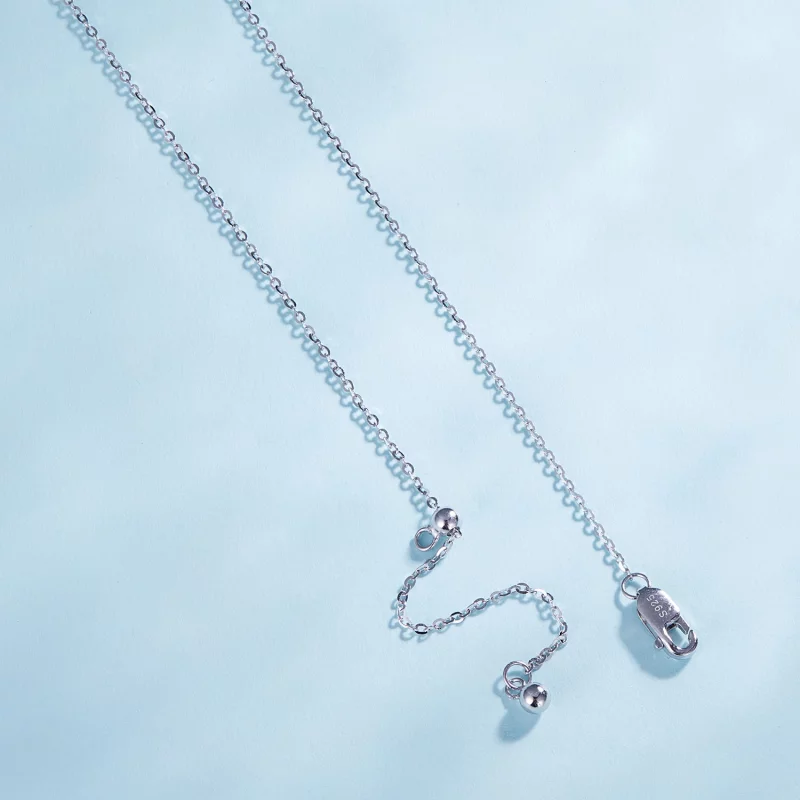(image pour) Collier ras du cou à pompon étincelant de style Pandora - BSN360 - Afficher 4