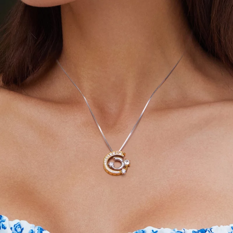 (image pour) Collier style Pandora avec météore - BSN350 - Afficher 5