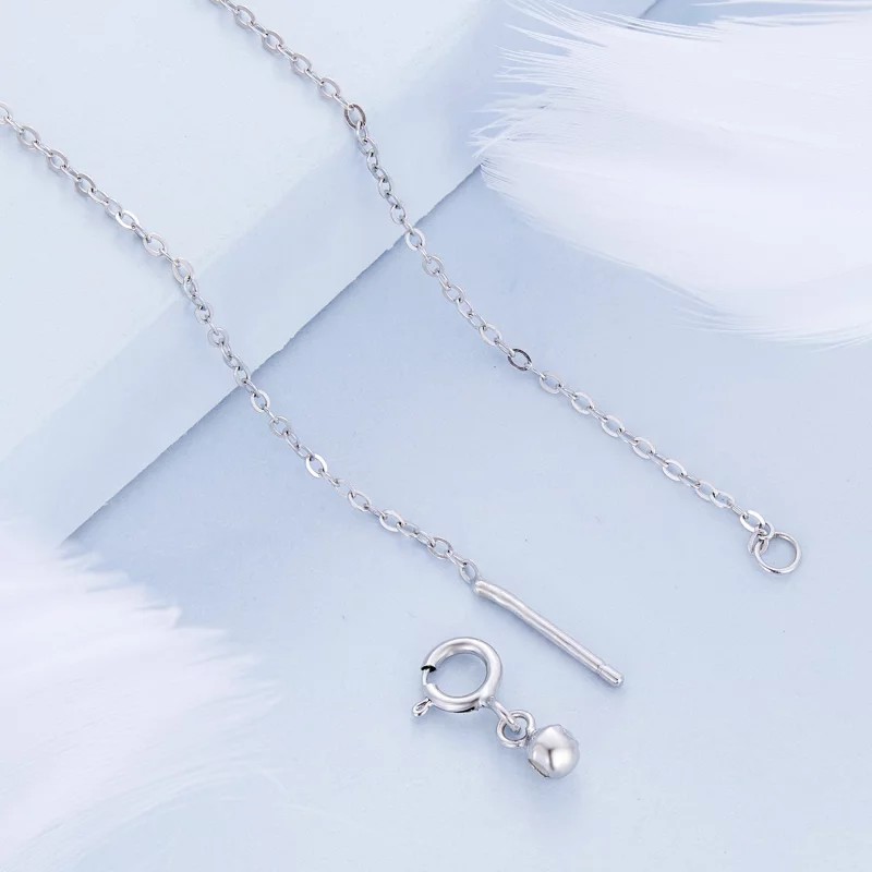 (image pour) Collier style Pandora avec un lapin lunaire - BSN302 - Afficher 5
